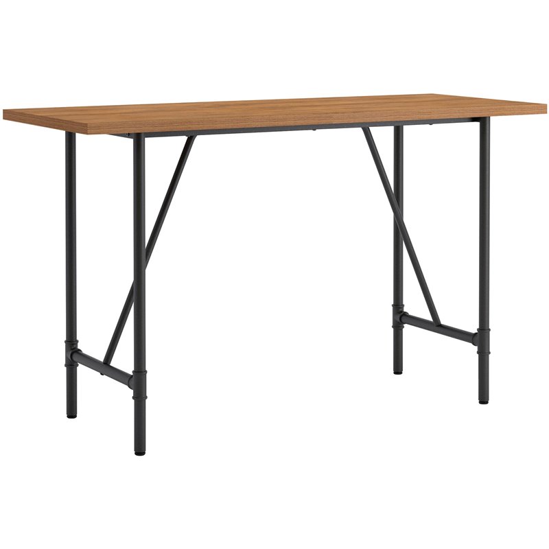 Sauder Iron City Industrial Counter, Industrial Counter Height Kitchen Table