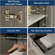 Sauder Select Engineered Wood Storage Cabinet in Silver Sycamore