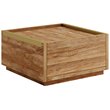 Sauder Manhattan Gate Engineered Wood Coffee Table in Sindoori Mango/Natural