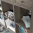 Sauder Craft Pro Series Engineered Wood Craft Table in Mystic Oak