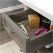 Sauder Craft Pro Series Engineered Wood Craft Table in Mystic Oak