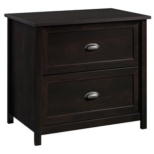 sauder county line engineered wood 2-drawer lateral file cabinet