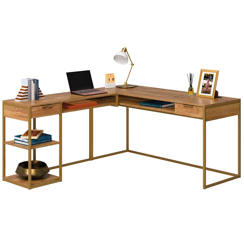 Sauder international shop lux desk