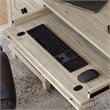 Sauder Hammond Executive Desk in Engineered Wood-Chalk Oak Finish