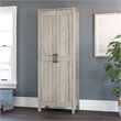 Sauder Engineered Wood 2-Door Storage Cabinet in Spring Maple Finish
