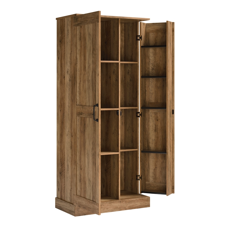 Sauder Miscellaneous Storage Engineered Wood Storage in Rural Pine Cymax Business