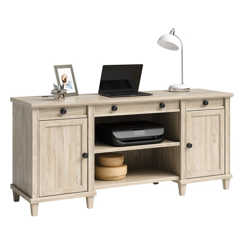 sauder credenza desk