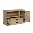 Sauder Mason Peak Engineered Wood Filing Cabinet Credenza in Prime Oak