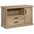 Sauder Mason Peak Engineered Wood Filing Cabinet Credenza in Prime Oak