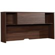 Sauder Palo Alto Engineered Wood Desk Hutch in Spiced Mahogany