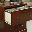 Sauder Heritage Hill Engineered Wood File Cabinet in Classic Cherry