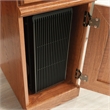 Sauder Orchard Hills Engineered Wood Computer Desk with Hutch in Carolina Oak