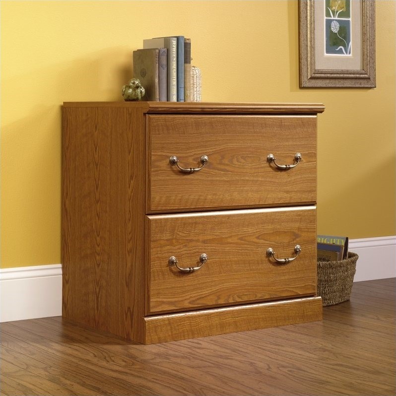 2 Drawer File Cabinet in Oak - 401805