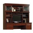 Sauder Heritage Hill Engineered Wood Computer Hutch in Classic Cherry