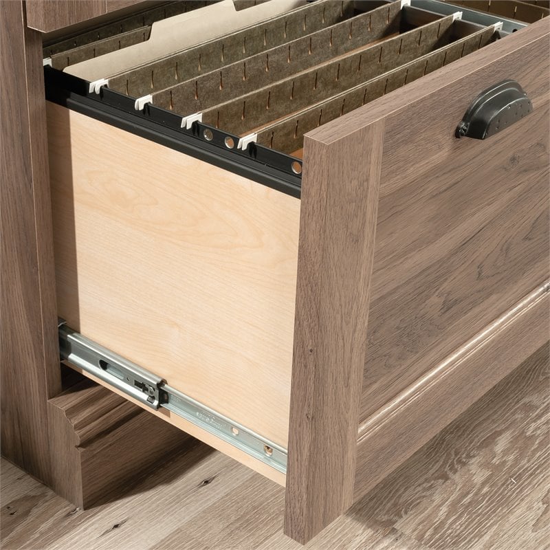 Sauder Barrister Lane Engineered Wood 2-Drawer Lateral File Cabinet Salt Oak