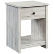 Sauder River Ranch Engineered Wood Nightstand in White Plank