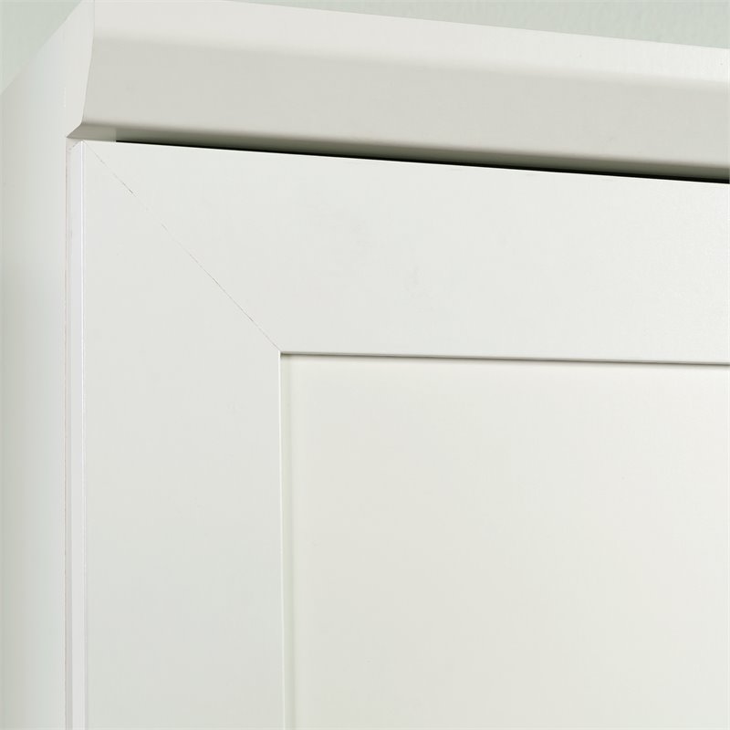 Sauder HomePlus Engineered Wood Pantry in Glacier White