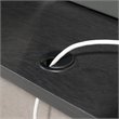 Sauder August Hill Engineered Wood L-Shaped Computer Desk in Mystic Oak
