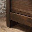 Sauder River Ranch Engineered Wood 6 Drawer Dresser in Grand Walnut Finish