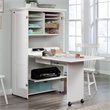 Sauder Select Engineered Wood Multi-Purpose Storage Armoire in Glacier White