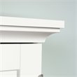 Sauder Select Engineered Wood Multi-Purpose Storage Armoire in Glacier White