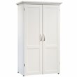 Sauder Select Engineered Wood Multi-Purpose Storage Armoire in Glacier White
