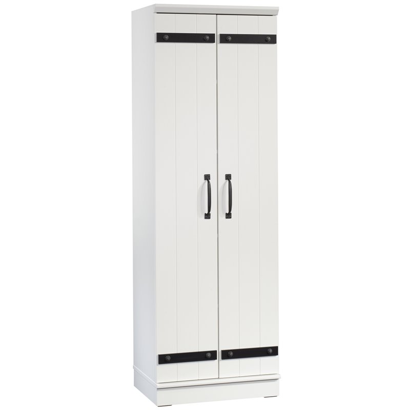 Sauder HomePlus 2-Door Farmhouse Storage Cabinet Salt Oak 430335