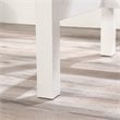 Sauder County Line Engineered Wood Writing Desk in Soft White Finish