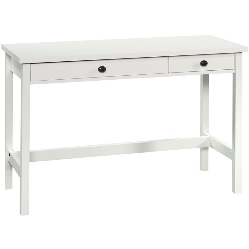 white rustic writing desk