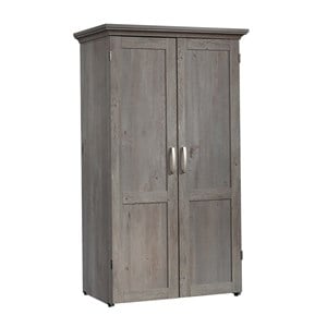 Sauder Select Engineered Wood Storage Craft Armoire in Mystic Oak