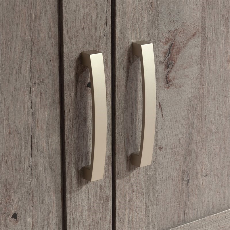 Sauder Select Engineered Wood Storage Craft Armoire in Mystic Oak