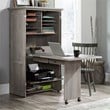 Sauder Select Engineered Wood Storage Craft Armoire in Mystic Oak