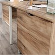 Sauder Portage Park Engineered Wood L-Shape Desk in Kiln Acacia Finish