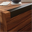 Sauder Manhattan Gate Engineered Wood Coffee Table in Blaze Acacia/Brown