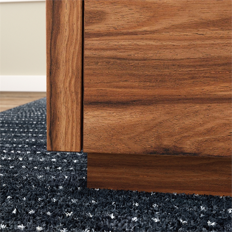 Sauder Manhattan Gate Engineered Wood Coffee Table in Blaze Acacia/Brown