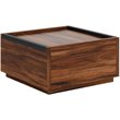 Sauder Manhattan Gate Engineered Wood Coffee Table in Blaze Acacia/Brown