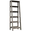 Sauder Trestle Engineered Wood 5-Shelf Bookcase in Mystic Oak