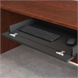 Sauder Affirm Engineered Wood and Metal Under Desk Organizer Drawer in Black