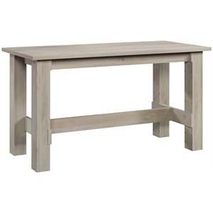 Sauder Boone Mountain Engineered Wood Dining Table in Chalked Chestnut