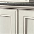 Sauder Palladia Engineered Wood Bookcase in Glacier Oak/Rosso Slate Accent