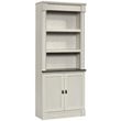 Sauder Palladia Engineered Wood Bookcase in Glacier Oak/Rosso Slate Accent