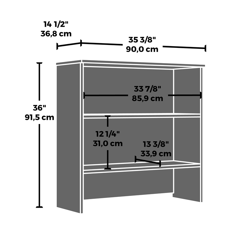 Sauder Affirm Engineered Wood 36