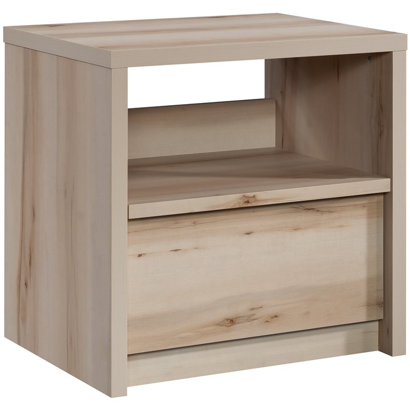 Sauder Harvey Park Engineered Wood Bedroom Nightstand in Pacific Maple