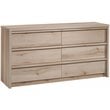 Sauder Harvey Park Engineered Wood Bedroom Dresser in Pacific Maple
