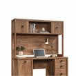 Sauder Cannery Bridge Engineered Wood Hutch in Sindoori Mango/Brown
