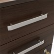 Sauder Affirm Engineered Wood 3-Drawer Mobile Filing Cabinet in Noble Elm/Brown