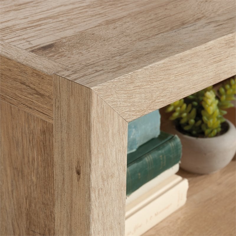 Sauder Pacific View Engineered Wood Bookcase in Prime Oak Finish