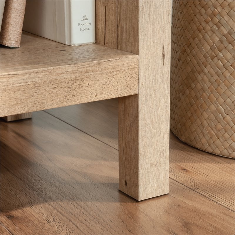 Sauder Pacific View Engineered Wood Bookcase in Prime Oak Finish