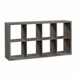 Sauder Miscellaneous Storage Engineered Wood 8-Cube Organizer in Mystic Oak