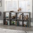 Sauder Miscellaneous Storage Engineered Wood 8-Cube Organizer in Mystic Oak